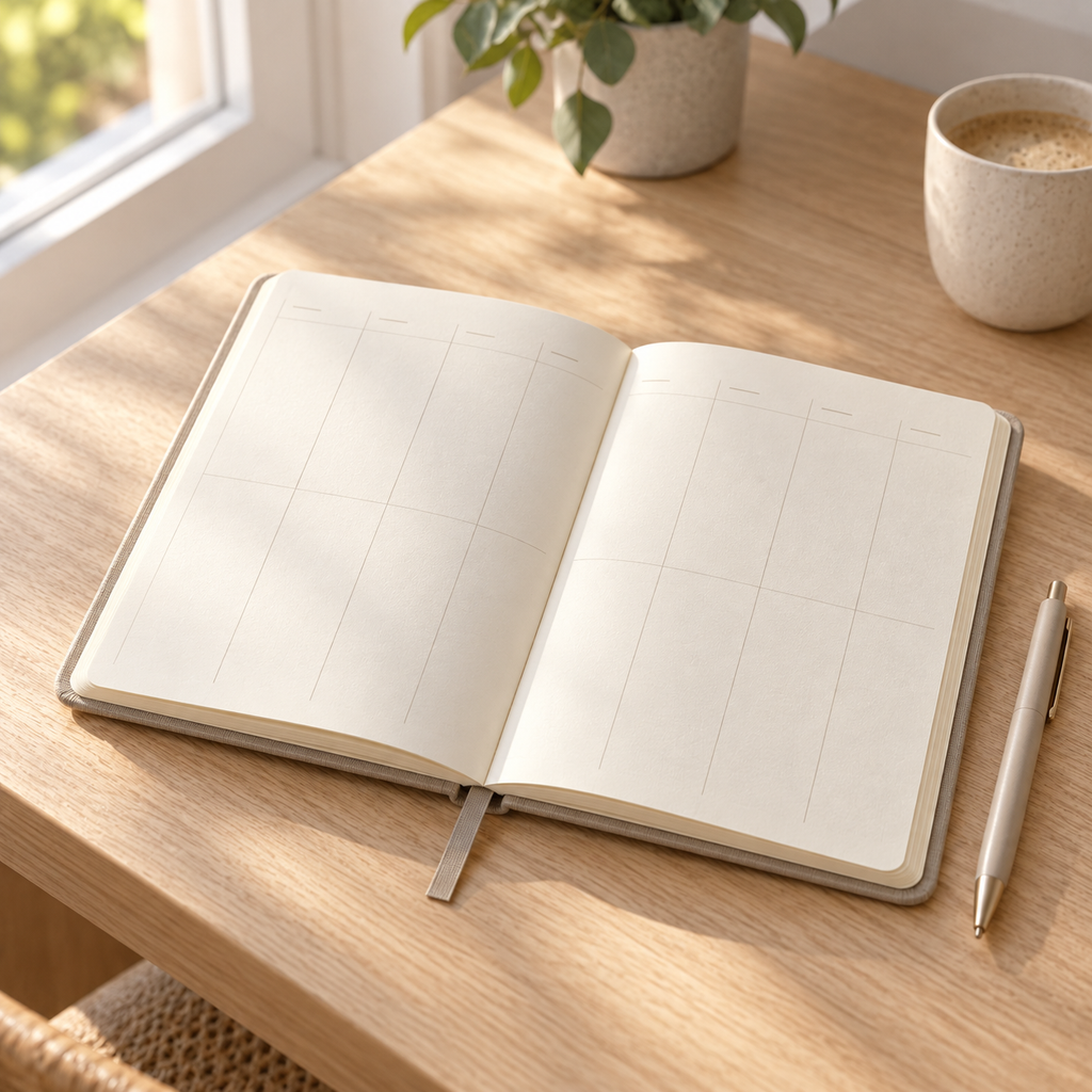 Undated Weekly Planner