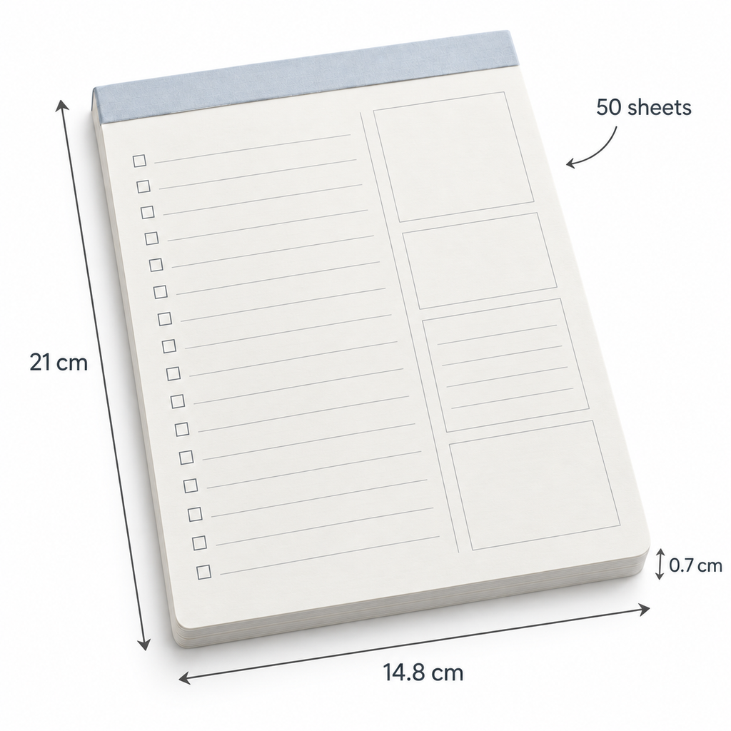 Daily To-Do List Notepad