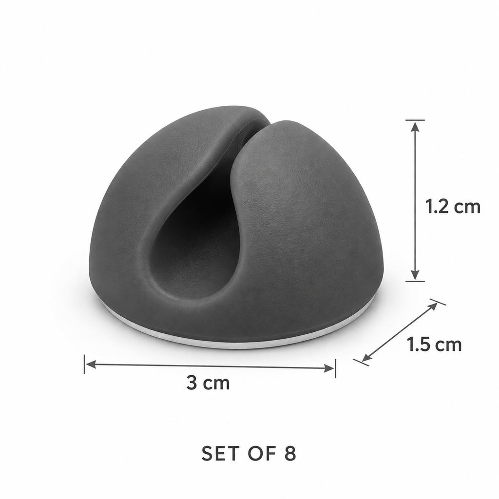 Silicone Cable Clip Set